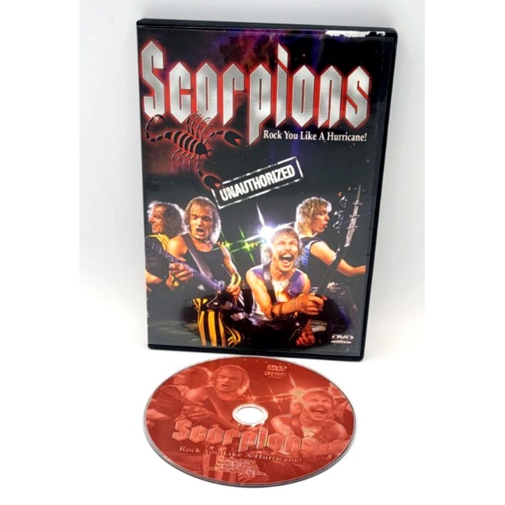 Scorpions - Rock You Like A Hurricane Unauthorized (DVD, 2003)
